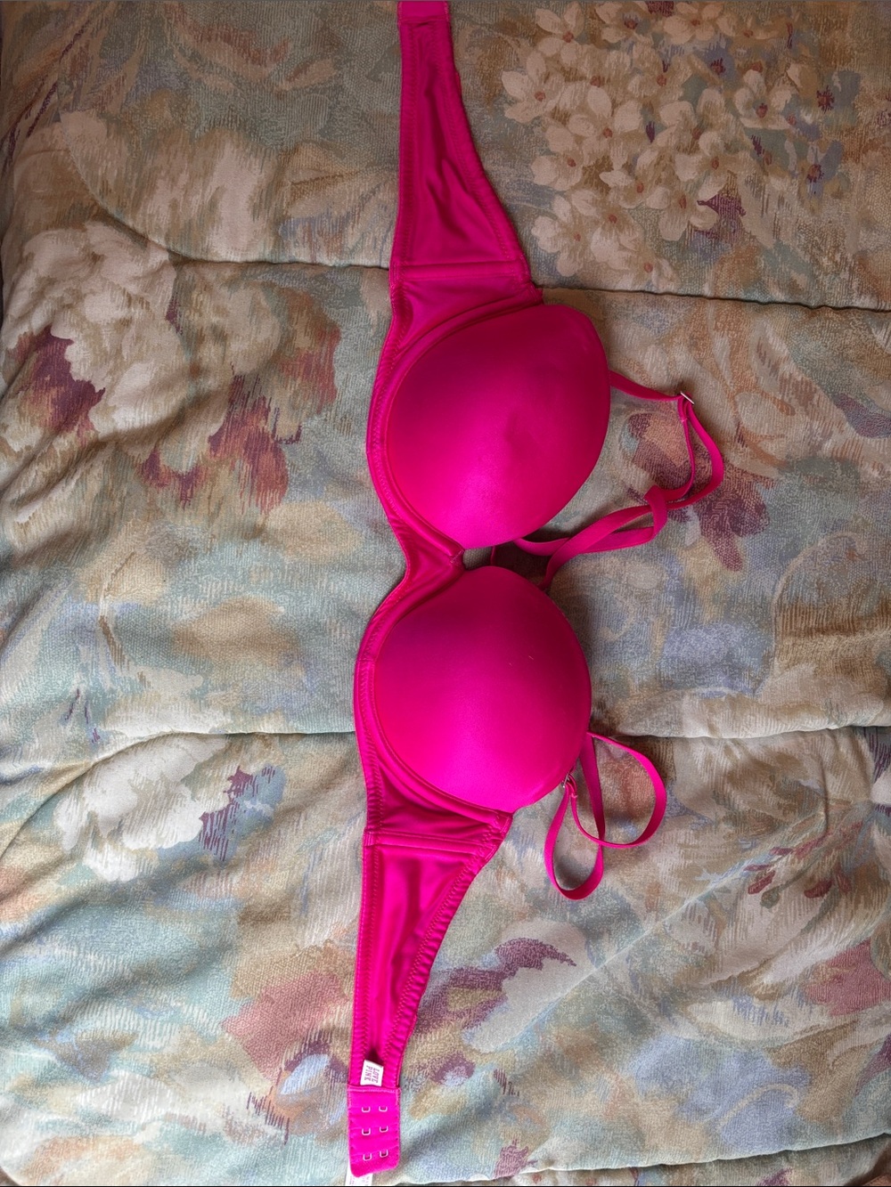 Victoria's Secret Bright Pink Push-Up Bra